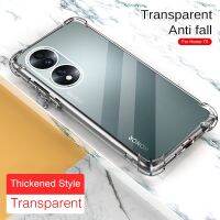 Honer 70 Casing Transparan Kantung Udara Silikon Lembut Bumper Tahan Benturan Coque Untuk Honor 70 5G Pelindung Antibenturan Fundas Honor70 Xonor