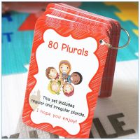 80 Groups 160 Words Kids Flash Cards Teaching Irregular Nouns Plural English Learning Word Cards Early Educational Flashcards Flash Cards