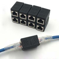 Cherr Electronic】 RJ45ตัวเชื่อมต่อเครือข่ายตัวต่อ Rj45ตัวขยายตัวเชื่อมต่อสาย LAN 50ชิ้น,ตัวต่อขยายสัญญาณกิกะบิตอินเตอร์เฟซตัวเมียกับตัวเมีย