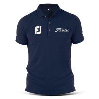 G&amp;MN    เสื้อยืดผู้ชาย GOLF WEDGE putter POLO shirt_g