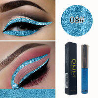 1Pcs 5ml Silver Glitter Eyeshadow Liquid Eyeliner Quick-dry Eye Makeup Waterproof Liquid Eyeliner Eye Liner Make up TSLM2