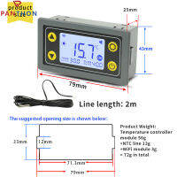 【?คลังสินค้าพร้อม?】 ST10 Panthon ที่ไม่มีรีโมทคอนโทรล WIFI ความเย็นและความร้อนตัวควบคุมอุณหภูมิความแม่นยำสูง10A กระแสไฟฟ้า DC6-30V