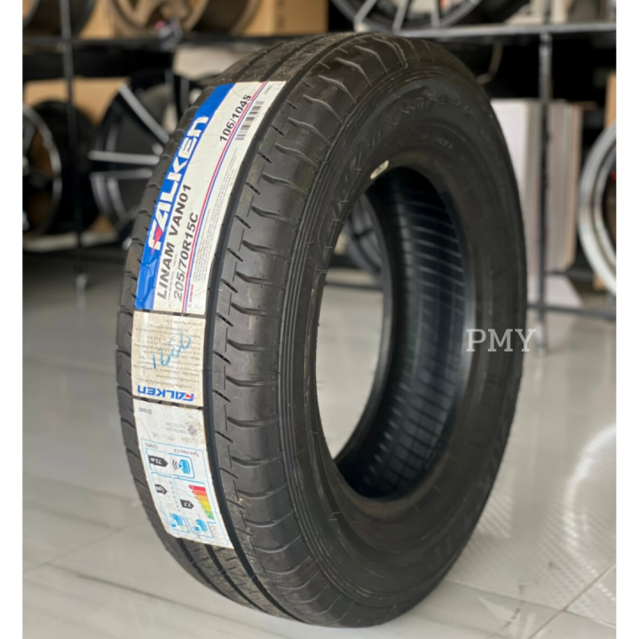 205-70r15-8pr-ยางรถยนต์-ยี่ห้อ-falken-รุ่น-linam-van01-ล็อตผลิตปี21-ราคาต่อ1เส้น-ยางรถกระบะคุณภาพดีมาตรฐานจากญี่ปุ่น-พร้อมส่งฟรี