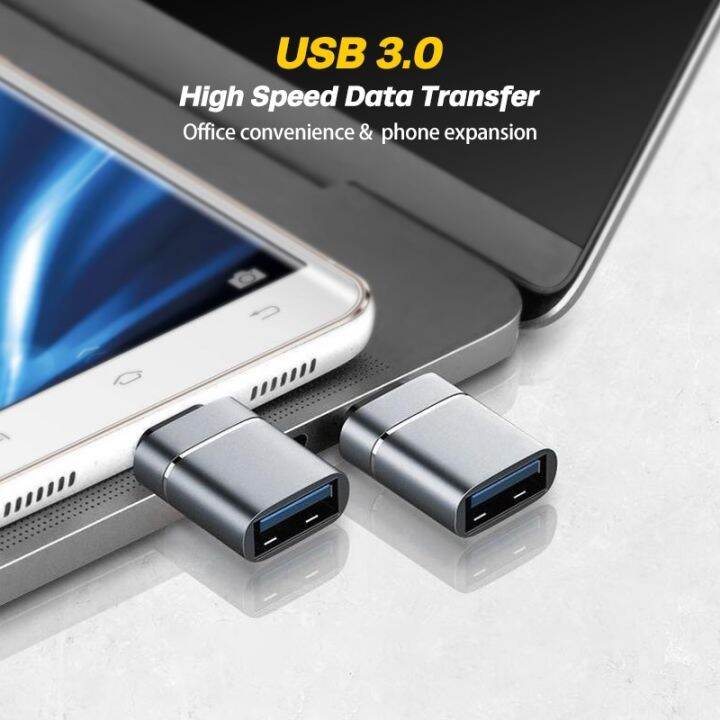 อะแดปเตอร์แปลง-type-c-to-usb-3-0-otg-usb-female-สําหรับ-macbook-โทรศัพท์มือถือ-1-ชิ้น-5211033