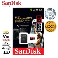 SanDisk 256GB Extreme PRO Micro A2 SD R170/W90