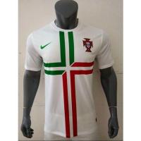 shot goods 2012 Portugal away Retro Soccer Jersey