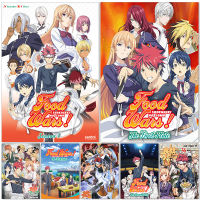 สงครามอาหาร2ชิ้น! Shokugeki No Soma40x60cm(16x24นิ้ว) การ์ตูนโปสเตอร์ HD ญี่ปุ่นนิเมชั่นโปสเตอร์แขวนภาพวาดสองมิติ