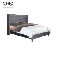 CHIC REPUBLIC MOVIDA/150 เตียงนอนขนาด 5 ฟุต - สี เทาเข้ม , เขียวเข้ม , น้ำตาลอ่อน