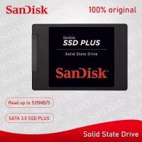 【บางกอกสปอต】(120G/240G/480G/1TB)SanDisk SSD PLUS 3D NAND 2.5" สเอสดี ของแท้ SATA Solid State Drive Max. 560MB/s เหมาะสำหรับแล็ปท็อปพีซี