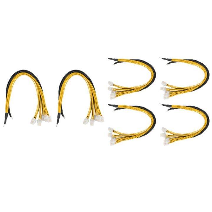 6Pin Connector Server Power Supply Cable PCIe Express for Antminer S9