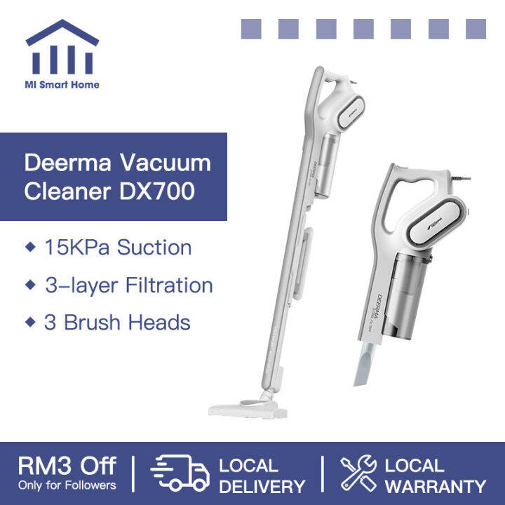 Deerma DX700 2In1 Handheld Vacum Clener With Large Capacity Dust Box