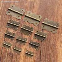 10Pcs Vintage Jewelry Wooden Boxes 4 Hole Butterfly Hinge Cabinet Furniture Hinges Furniture Fittings For Door with Screws