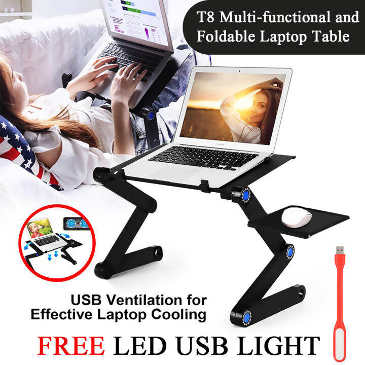 T8 Multifunctional and Foldable Laptop Table Lazada PH
