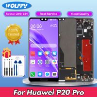 100 Original For Huawei P20 Pro LCD Display Touch Screen Digitizer Assembly For CLT-L29C CLT-L29 CLT-L09C LCD Panel With Frame