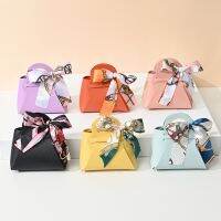 Handbag European Wedding Boxes Leather Handheld Ins Back