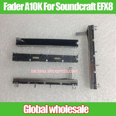 5pcs Straight Slide Potentiometer Double Fader A10K For Soundcraft EFX8 Fader A10Kx2 Can replace for Panasonic potentiometer