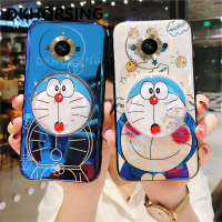 DKHORSING เคสพร้อมส่งสำหรับ Realme 11,4G 5G / 11 NFC / 11 Pro/ 11 Pro + Blu-ray เคสโทรศัพท์มือถือนิ่มการ์ตูนโดราเอมอนน่ารัก Realme11 Pro Design Quicksand หลังซิลิโคน Realme11 NFC