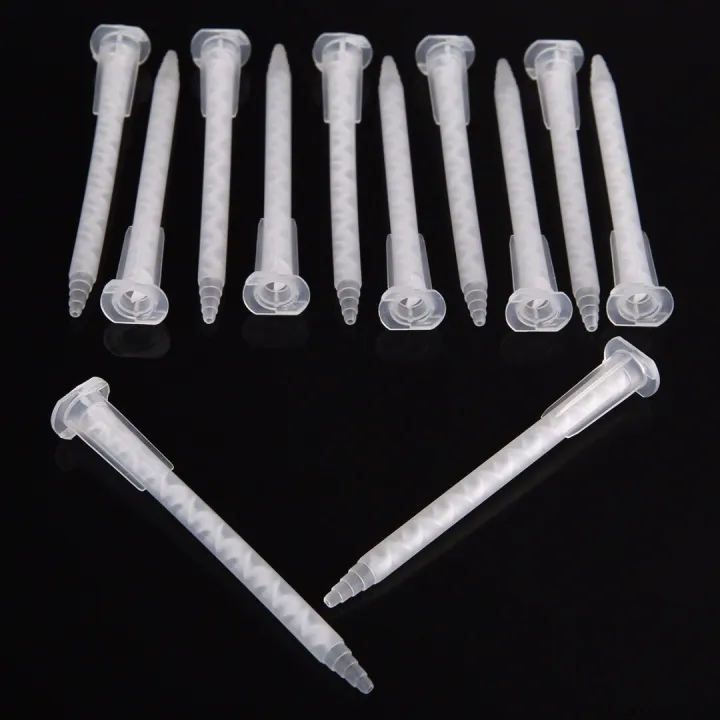 50pcs MA5.417S Static Mixer Mixing Nozzles AB Glue Mixing Tip Plastic