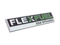 chrome Green Flex Fuel for 07-13 Yukon Sierra Silverado Emblem Badge Sticker