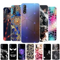 Nesae◙ สำหรับ Vivo S1กรณี Vivo S1 1907 Case ซิลิโคน TPU นุ่มกลับปกคลุมกรณีโทรศัพท์สำหรับ Vivo S1 S 1 VivoS1 6.38นิ้ว Coque Bumper