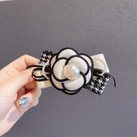 【YF】☇卍  Classic Hair Clip for Houndstooth Bow Ponytail Hairpins Korean Accessories Headwear