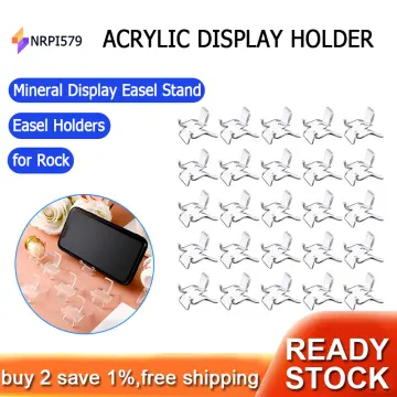 20 Pcs Acrylic Display Small Collectibles Display Stands For