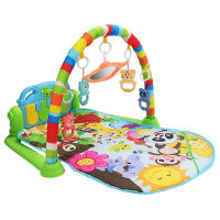 Baby Music Rack Play Mat Kids Rug Puzzle Car Piano Keyboard Infant Playmat Early Education Gym Crawling Game Pad Toys