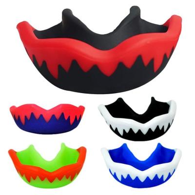 Sports Mouth Guard Sports Mouth Protection Athletic Mouth Guard Boxing MMA Hockey Double Colored Gum Shield for Basketball Martial Arts Lacrosse reasonable