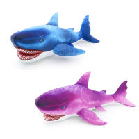 The Ocean Shark ลิขสิทธิ์แท้ ตุ๊กตา ปลาฉลาม Shark Blue / Purple 40cm.