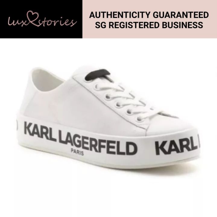 Karl Lagerfeld Mens Sneakers Saudi Arabia - Chase Knit Sock Black