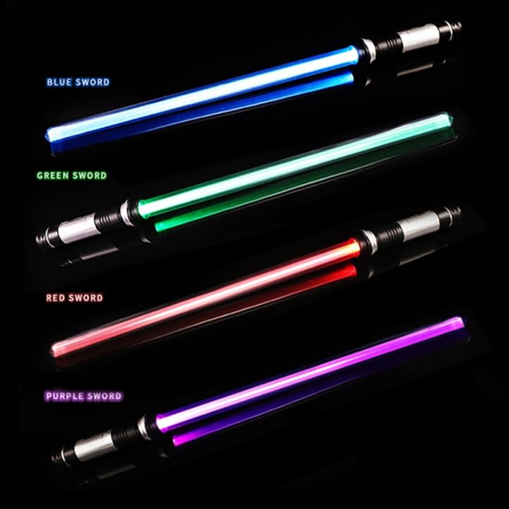 2pcs-laser-lightsaber-sword-cosplay-toy-darth-vaders-sword-cosplay-bow-toy-double-light-saber-sword-toys