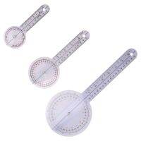 3-Piece Goniometer 6/8/12 Inch Occupational Therapy Protractor Tool Measuring Angle Ruler 360 Degree Universal