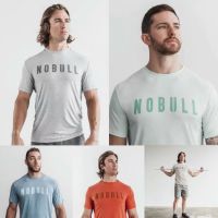 MASTER BUNNY NOBULL mens sports quick-drying clothing CF fitness enthusiasts simple breathable moisture wicking round neck functional short sleeves