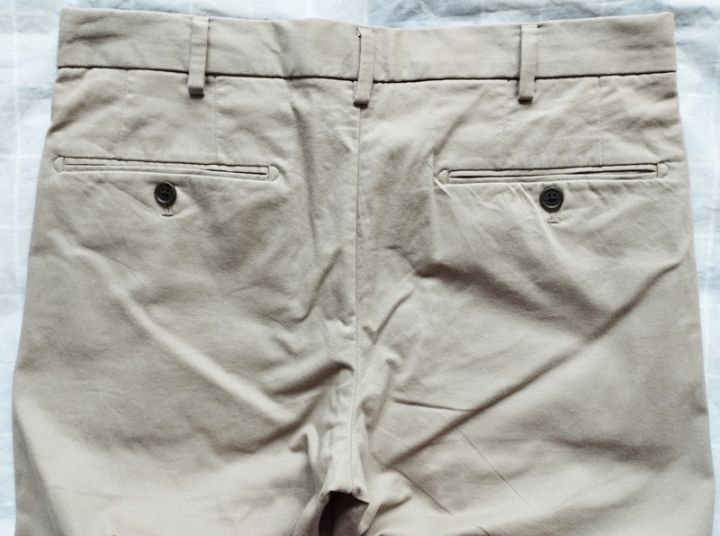 uniqlo-smart-ankle-pantsกางเกงยูนิโคล่ผู้ชาย-ยูนิโคลกางเกงผ้าชิโน-ไซส์-m-30-31-ของแท้-สภาพเหมือนใหม่-ไม่ผ่านการใช้งาน