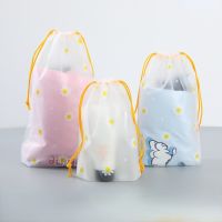 hot【DT】 5pcs Drawstring Shoe Storage Organizer Transparent PE