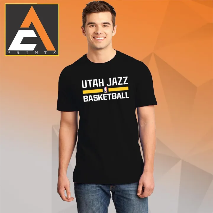 utah jazz t shirt mens