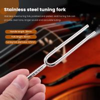 440Hz A Tone Stainless Steel Tuning Fork Tuner Tunning Musical Instrument Gift