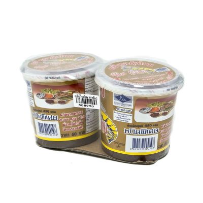 สินค้ามาใหม่! กุ้งไทย กะปิ สูตรพิเศษ 450 กรัม x 2 ชิ้น Kung Thai Special Shrimp Paste 450 g x 2 Pcs ล็อตใหม่มาล่าสุด สินค้าสด มีเก็บเงินปลายทาง