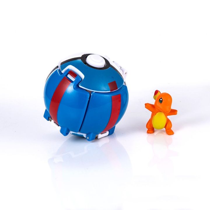 new-pokemon-ball-pokeball-anime-figure-pikachu-squirtle-pocket-monster-variant-pok-mon-elf-ball-toy-action-model-birthday-gift