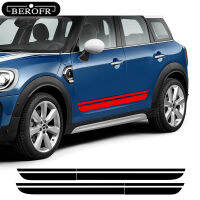 SXN กระโปรงลายตามประตูแต่งรถ2ชิ้นสติ๊กเกอร์ตบแต่งสำหรับ Mini Cooper S Countryman F60ของขวัญ2017ชิ้น