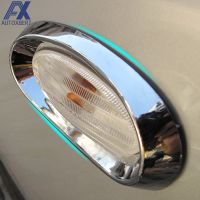 AX ด้านข้างไฟเลี้ยว Chrome ABS ฝาครอบจัดแต่งทรงผมสำหรับ Nissan Versa Sedan Almera Latio 2012 2013 2014 2015 2016 2017