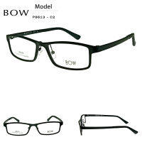 ?กรอบแว่นตา BOW รุ่น P8613-C2 เต็มกรอบสีดำด้าน น้ำหนักเบา ใส่สบาย บริการตัดเลนส์สายตาราคาถูก