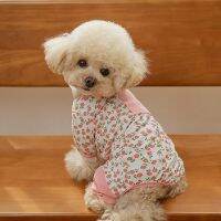 Cotton Dog Pajamas Jumpsuit Puppy Small Dog Clothes Trousers Yorkie Pomeranian Poodle Bichon Schnauzer Pet Clothing Costume Coat Clothing Shoes Access