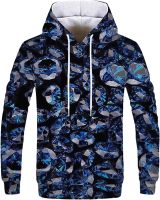 JXQXHCFS 3D Hoodies Men Men Sweatshirts Plus Size Pullover Novelty Streetwear Casual Coat