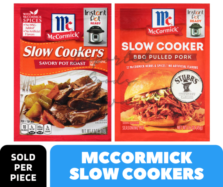 McCormick Slow Cookers Seasoning Mix Lazada PH