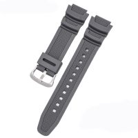 ：》《{ Silicone Watch Strap For  AQ-S810W SGW-400H W-800H AE-1000W F-108WH W215 MRW-200H AEQ-110W Watch Band 18Mm Belt For