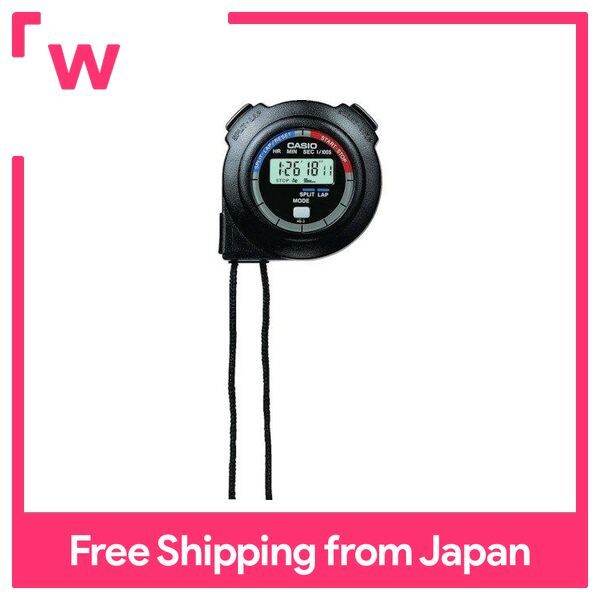 CASIO Stopwatch HS3C8AJH Black 1/100 second measurement 10 hours