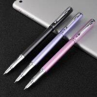 Wingsung Quality 0.38mm Extra Fine Nib Fountain Pen for Finance Metal Ink Pens Office School Supplies