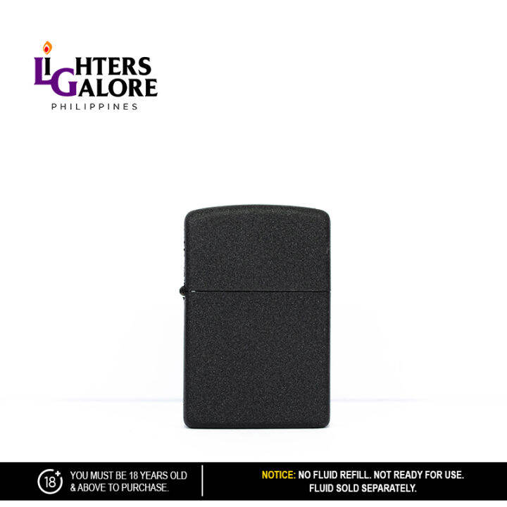 Lighters Galore BRANDLESS FLINT LIGHTER (BLACK ROUGH 2) Lazada PH
