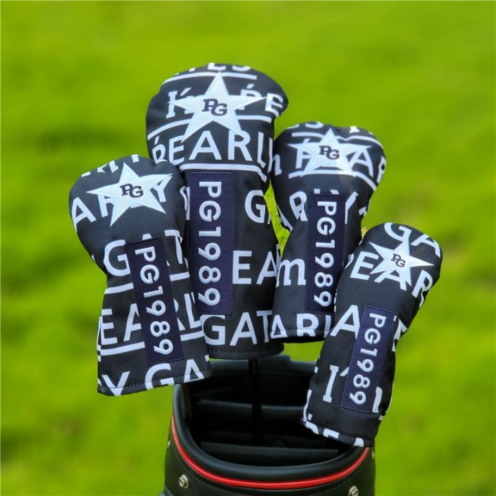 pg-star-smiley-golf-woods-headcovers-golf-covers-for-driver-fairway-woods-hybrid-135ut-clubs-set-unisex